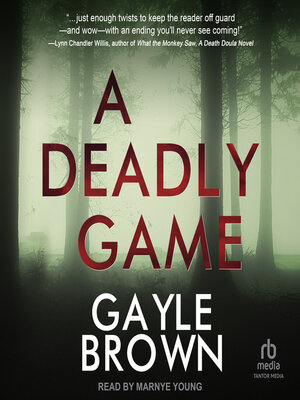 cover image of A Deadly Game
